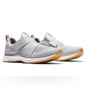 New TIEM Slipstream Indoor Cycling Spin Shoes Size 8.5 Lunar Gray w/ Cleats